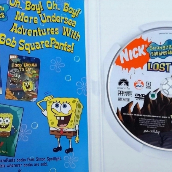 Nickelodeon SpongeBob squarepants Lost in Time DVD - Picture 4 of 5